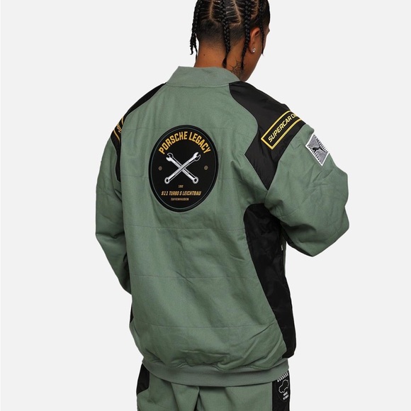 Puma Porsche special edition racing  F1 embroidered jacket medium - Picture 10 of 16